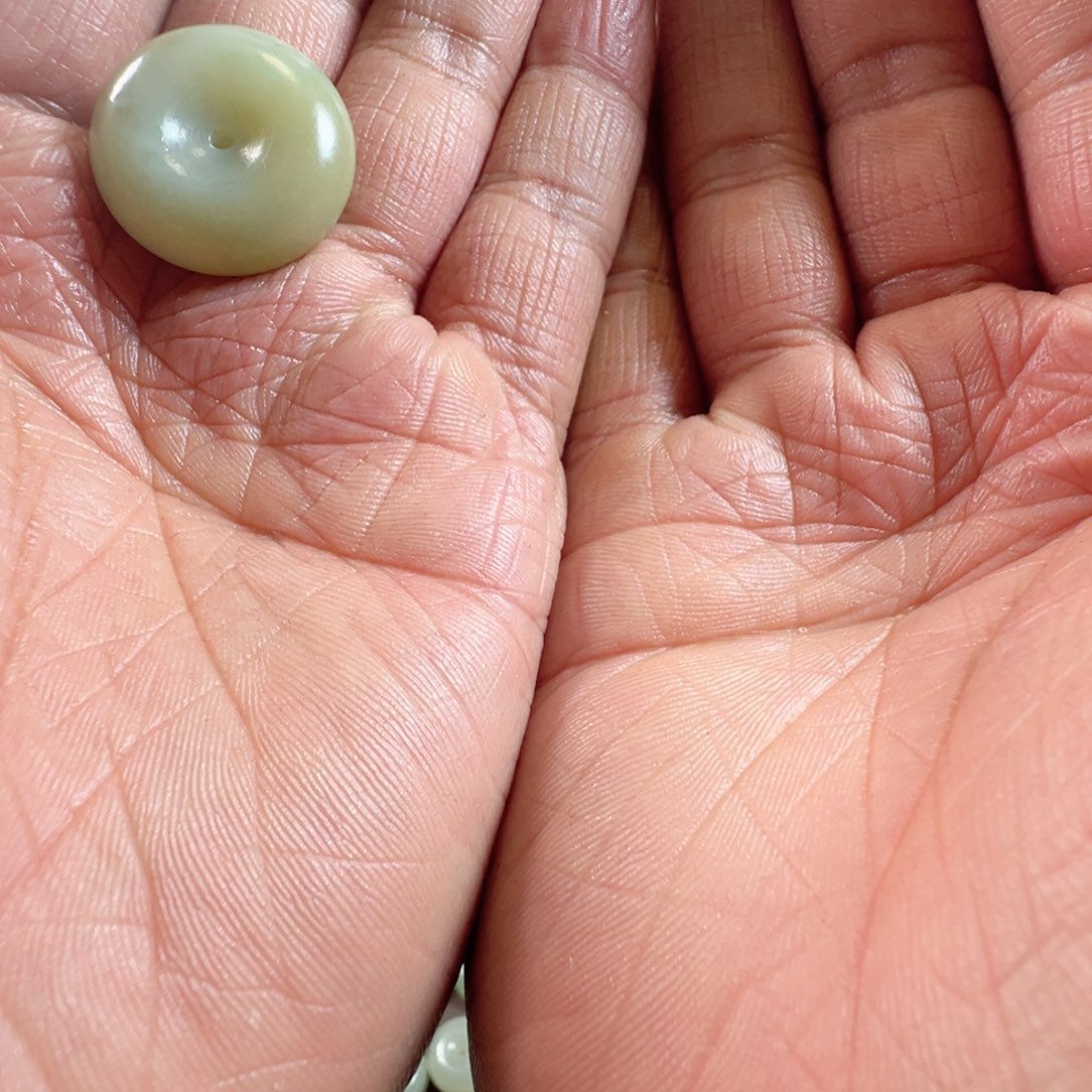 和田玉（糖玉）颈饰未镶嵌