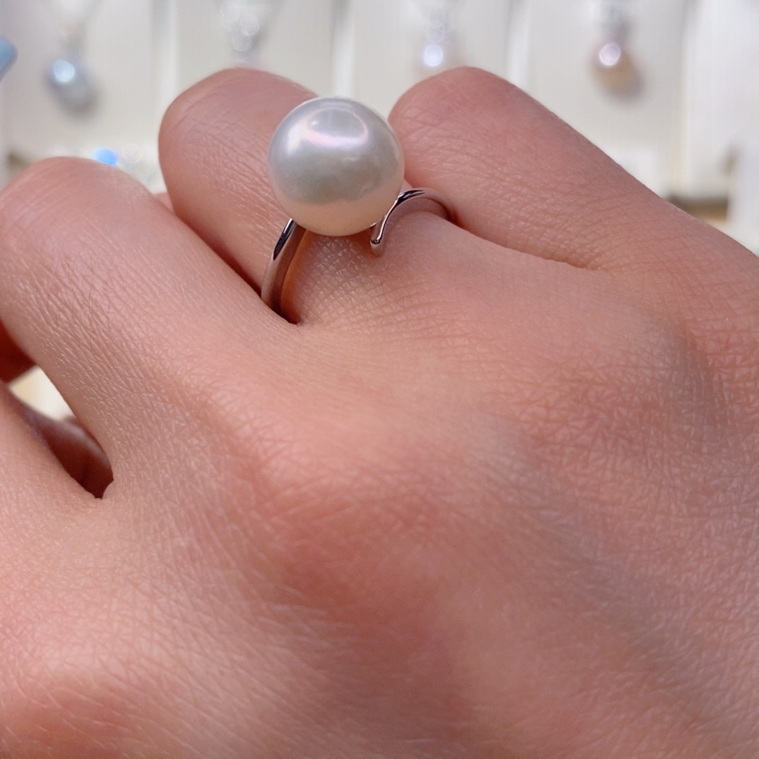 戒指未镶嵌淡水珍珠