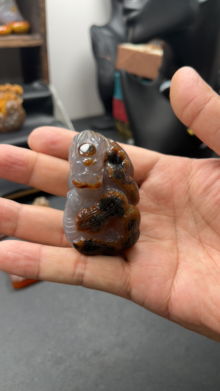 天然玛瑙玛瑙挂件