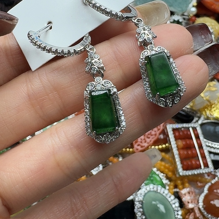 翡翠未镶嵌项链翡翠