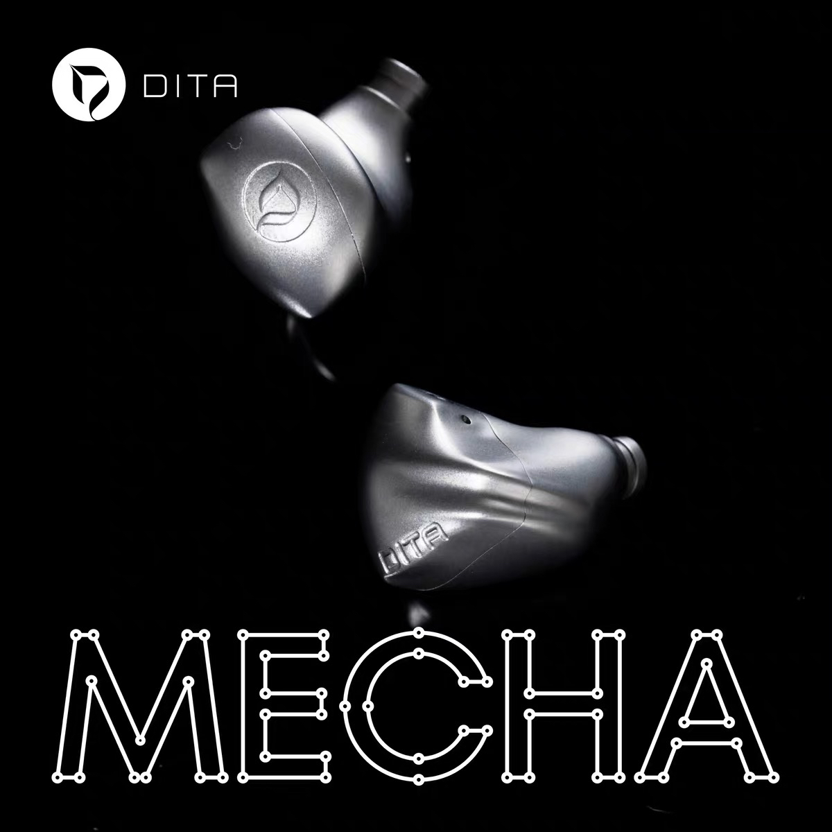99新  DITA MECHA钛合金单动圈有线HiFi发烧入耳式动圈耳机