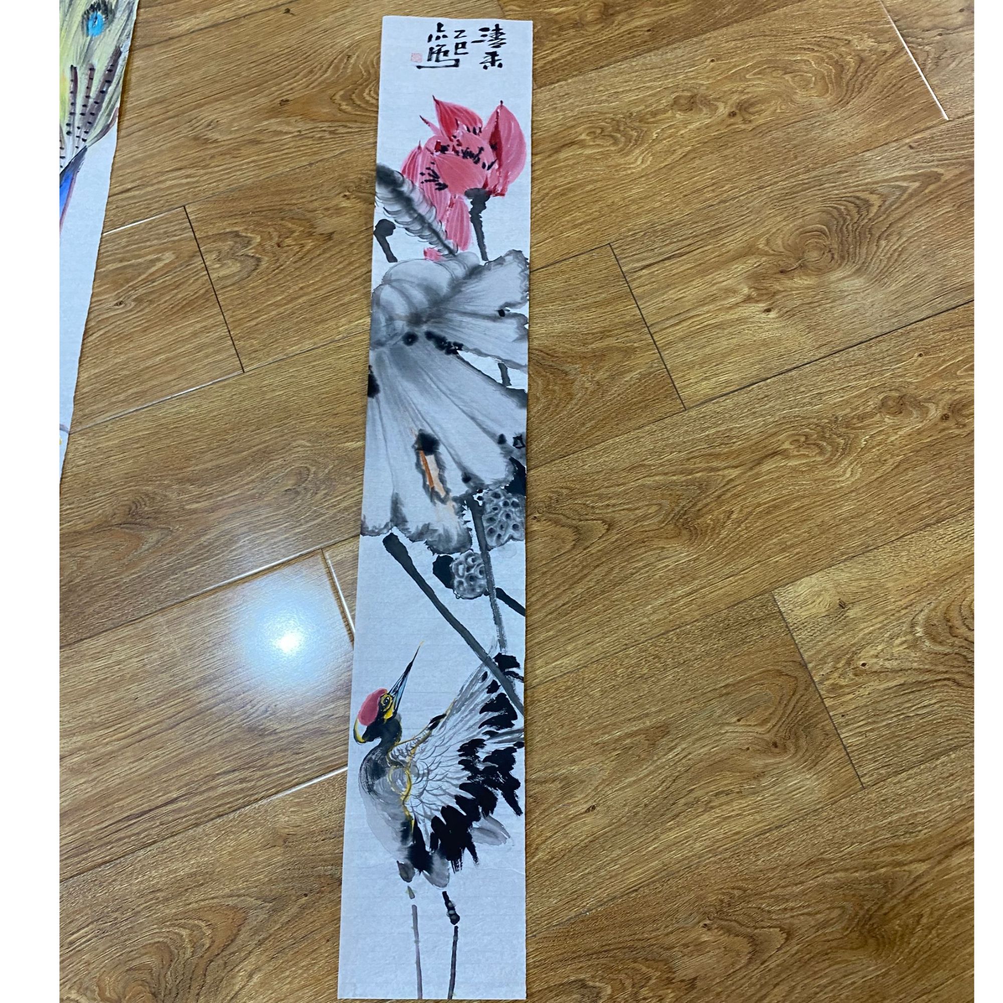 17x100姜亦强国画手绘作品