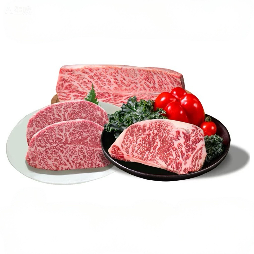 原切牛排澳洲进口雪花和牛M9+眼肉