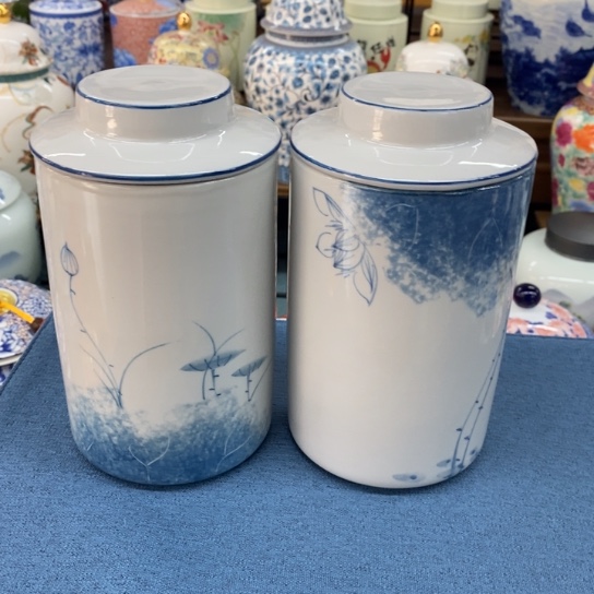 瓷片陶瓷茶叶罐密封罐