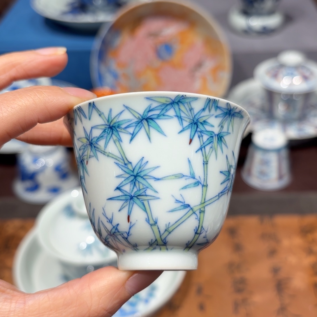 瓷片景德镇纯手工手绘