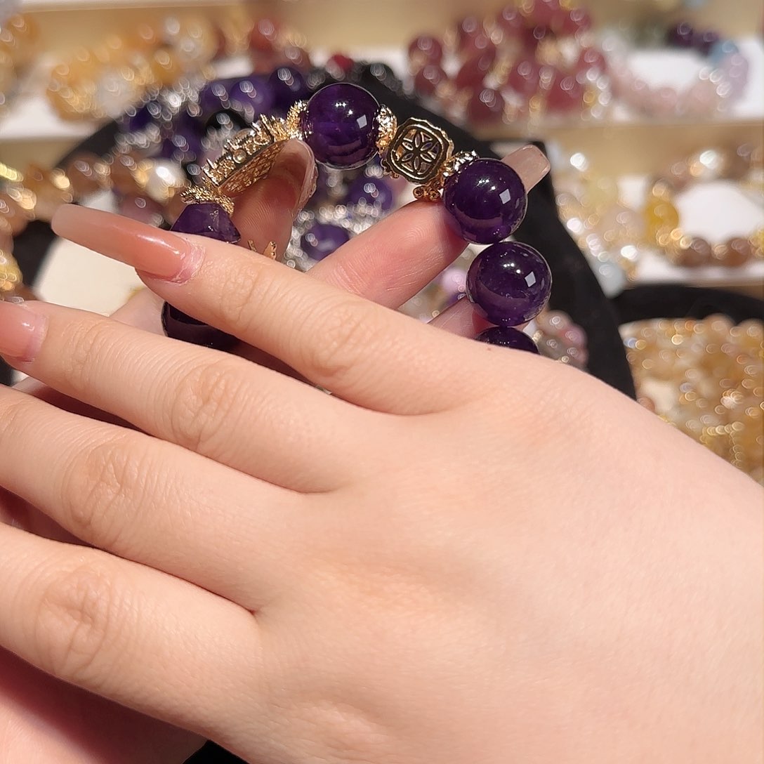 水晶手链未镶嵌霸****我八