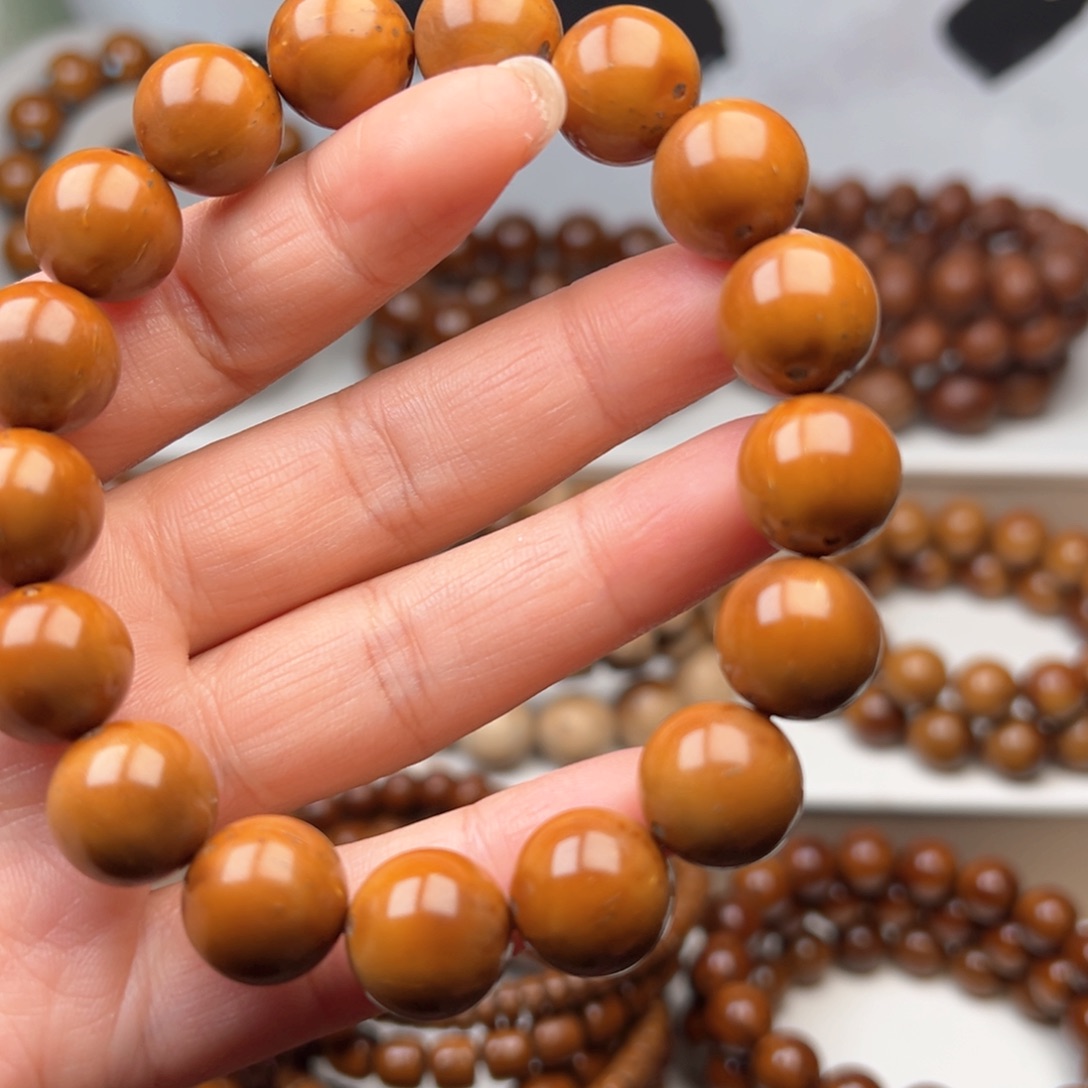 紫金鼠手串?****࿐13.9光珠手串