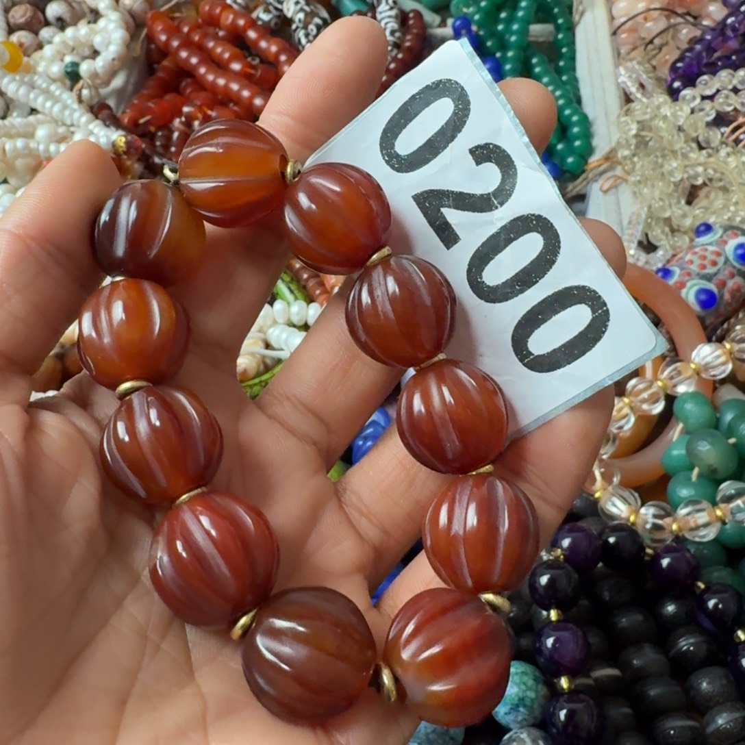 玛瑙/玉髓未镶嵌颈饰