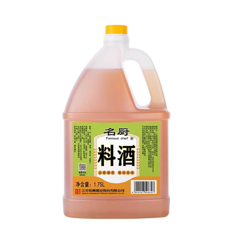恒顺名厨料酒1.75L /桶