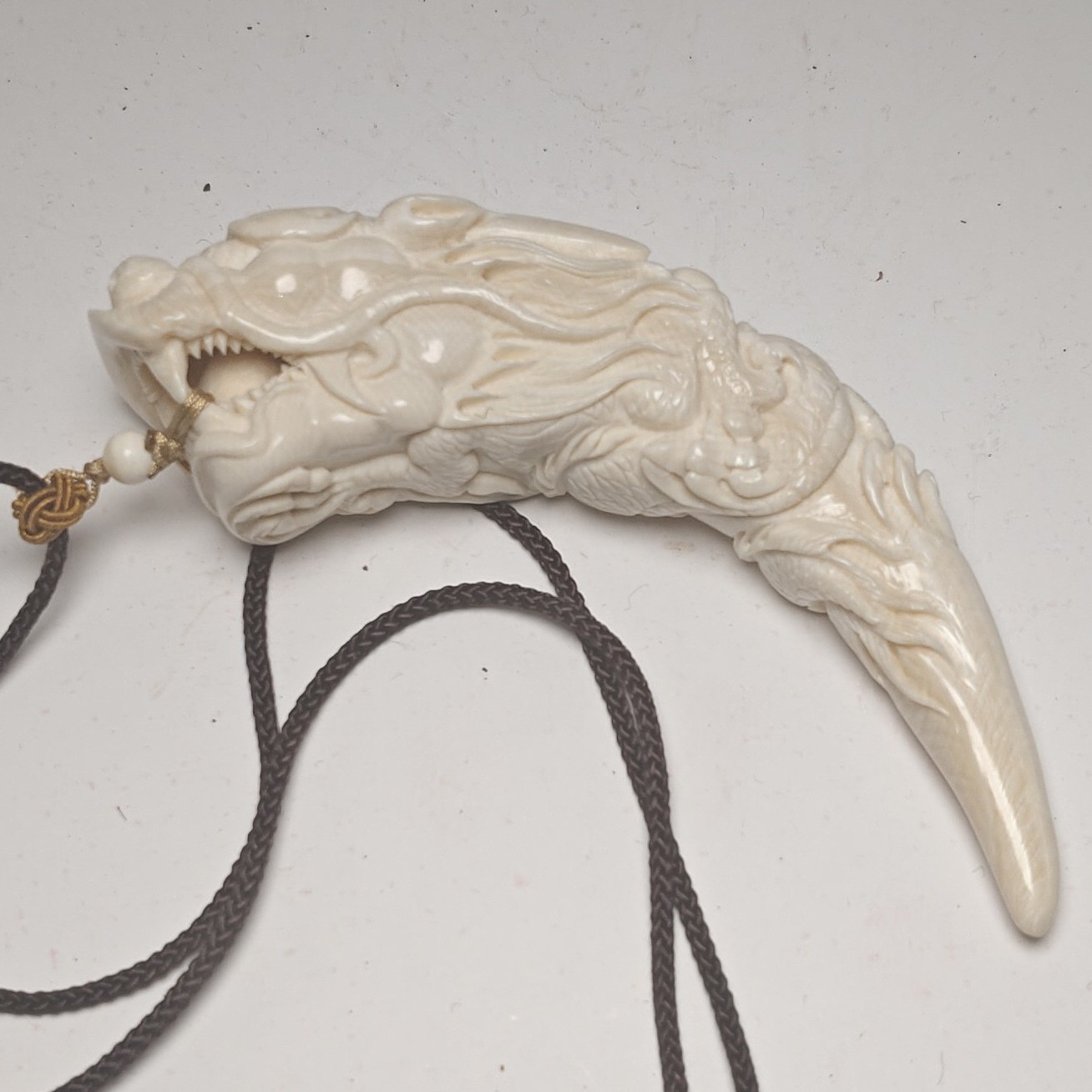 猛犸配饰摆件带绳子