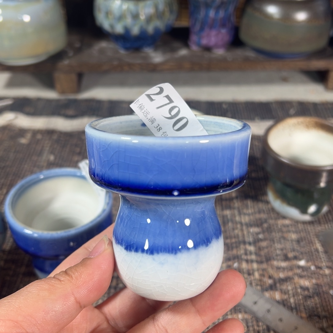 红陶景德镇手工花盆