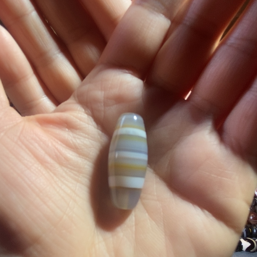 玛瑙/玉髓单珠未镶嵌