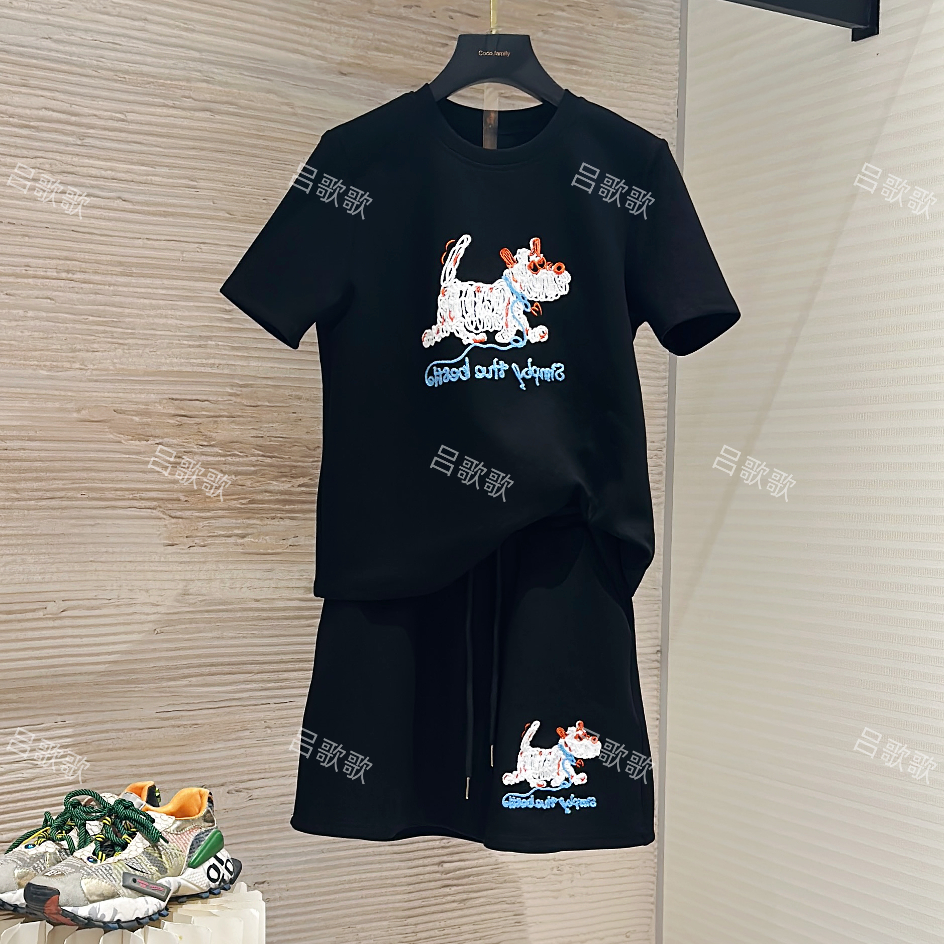 【宠粉价】2025夏季女装莫奈花园宽松显瘦短袖百搭套装JC-A3717