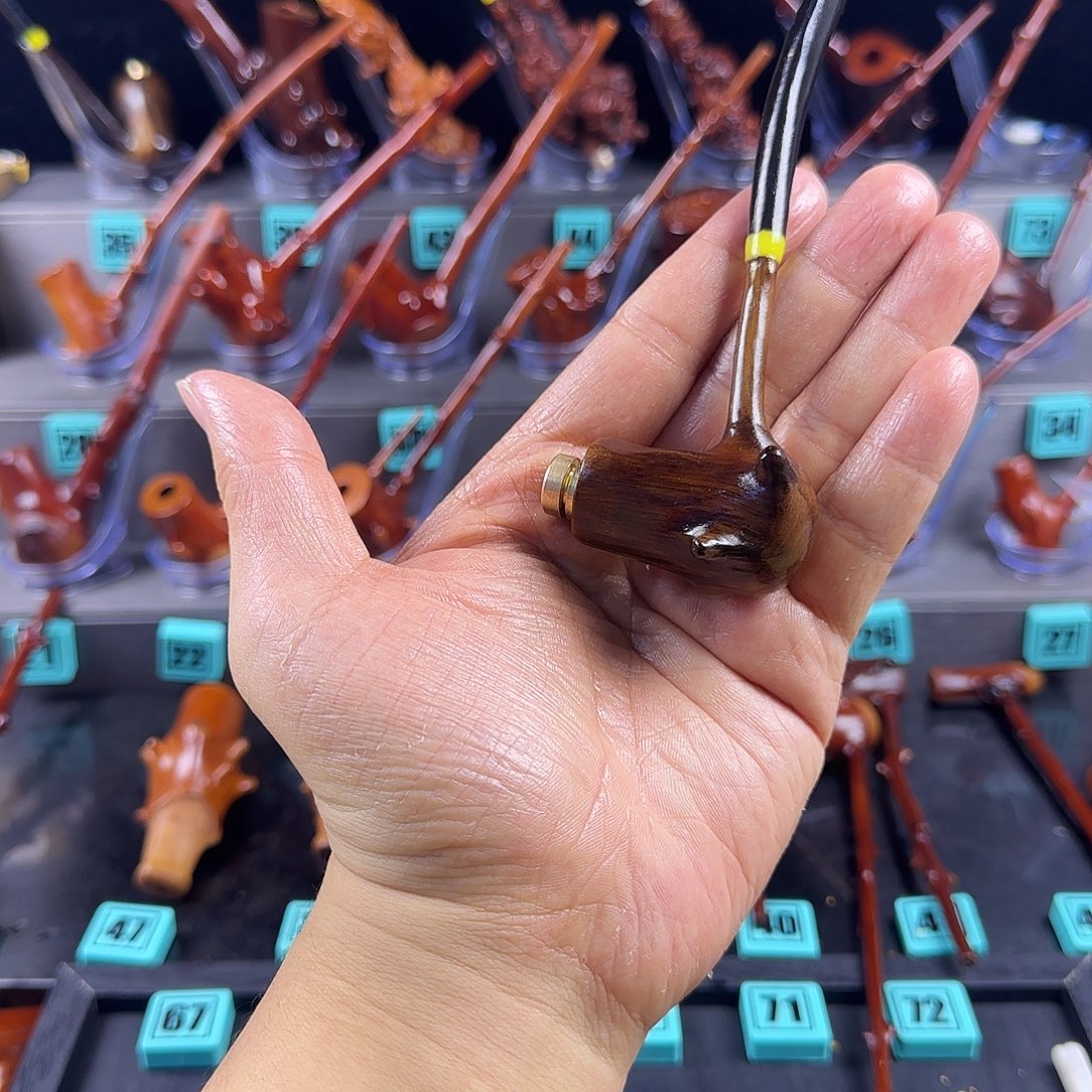 木檬子木文玩烟斗