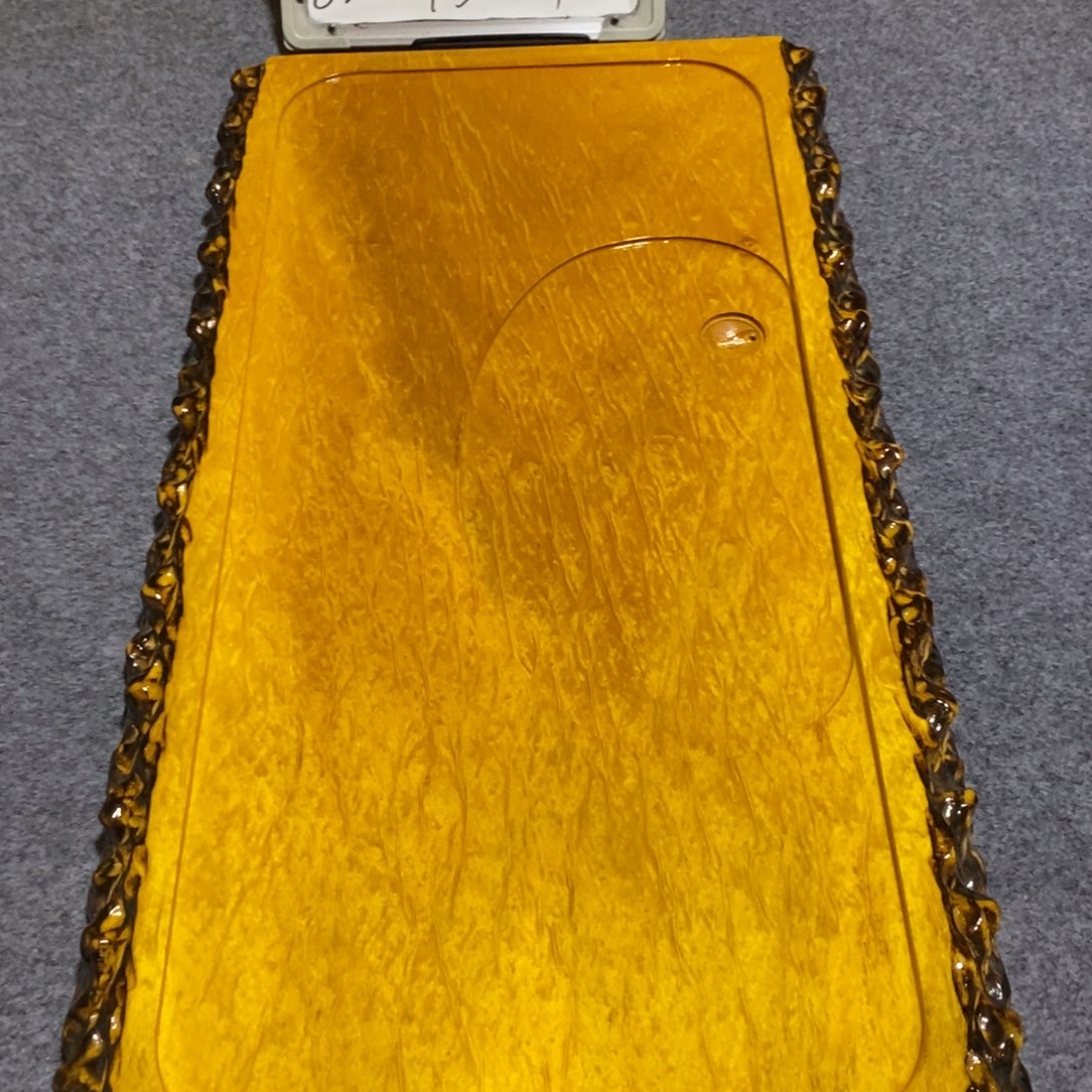 ****子非洲大叶金丝楠木茶盘