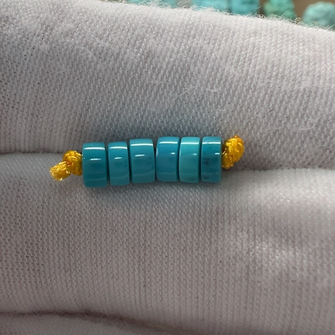未镶嵌绿松石隔片4.5mm