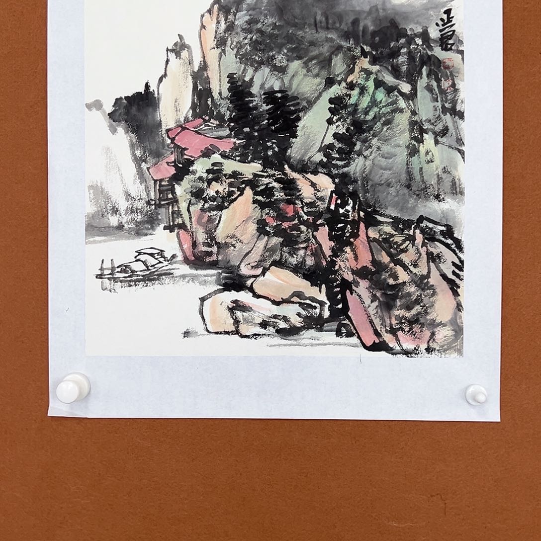 国画高延君的作品