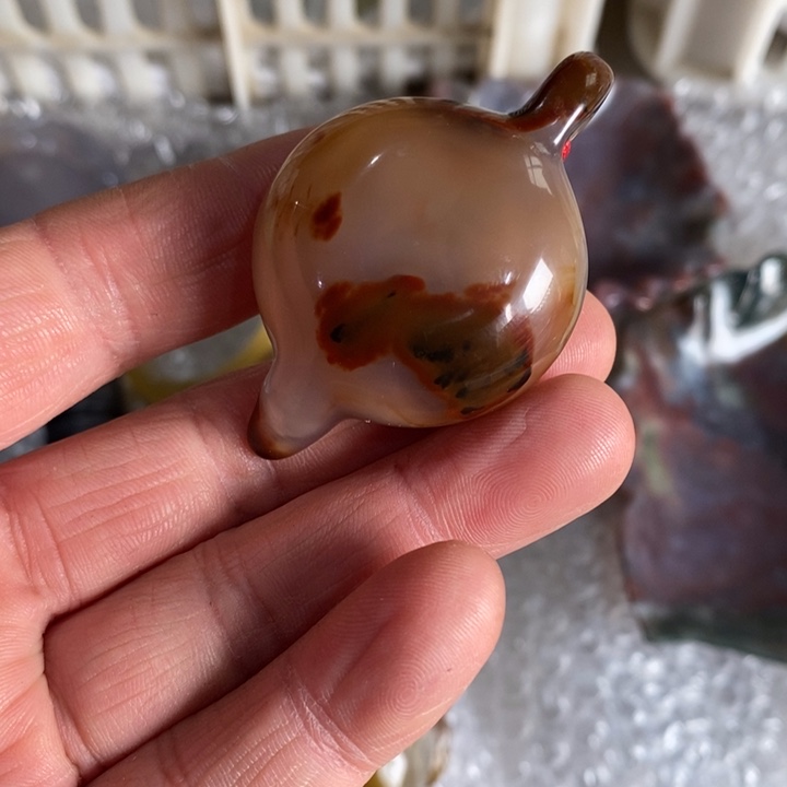 玛瑙/玉髓未镶嵌珠宝奇石