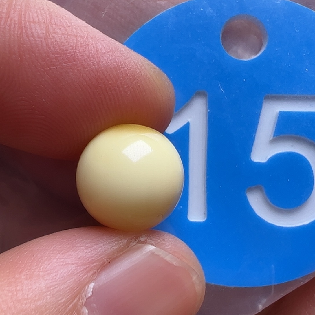 蜜蜡未镶嵌珠宝奇石10.4mm花粉