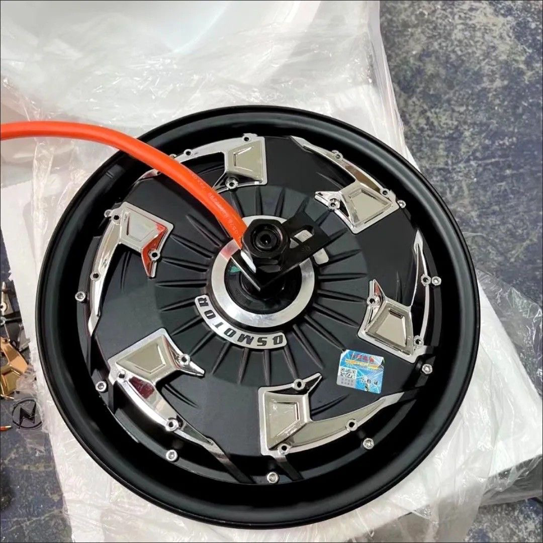 全顺电机1500w2000w3000w碟刹电机四代省电电动车电机起动电机