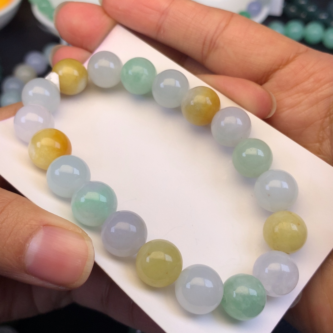 翡翠未镶嵌颈饰天然缅甸翡翠Ａ货卡11
