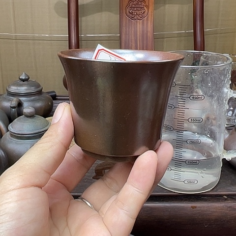 戬谷龙窑柴烧茶杯32