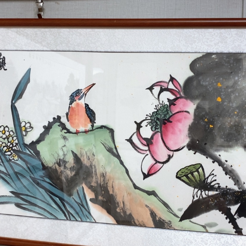 【闪购商品】国画手绘国画带框