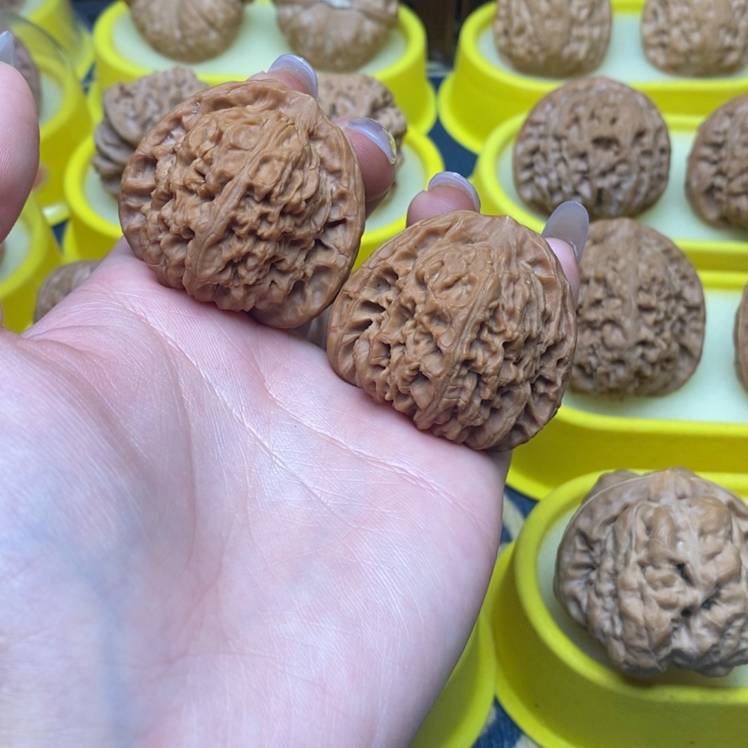 种***花文玩核桃把件39南疆