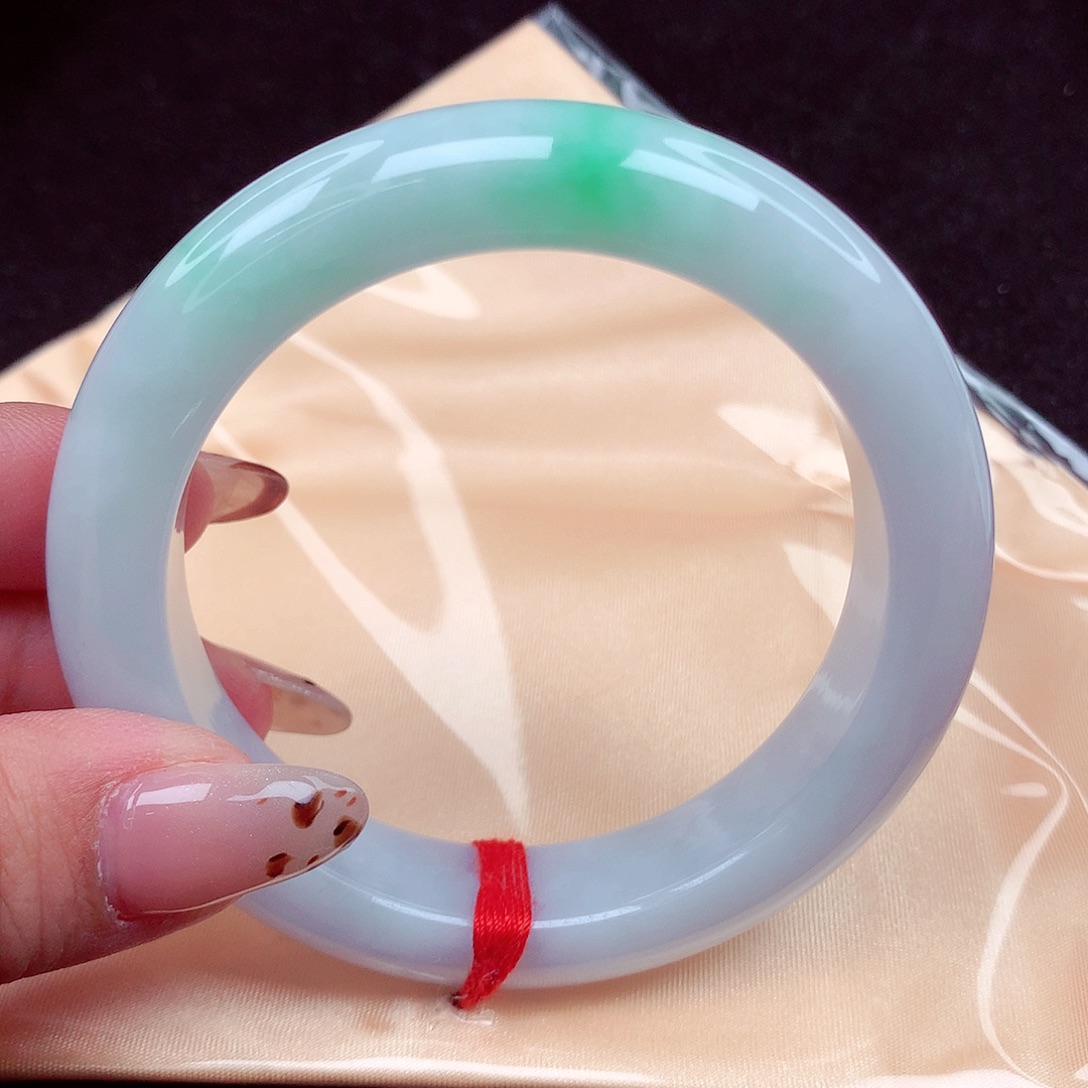 翡翠未镶嵌手镯天然缅甸翡翠A货玉手镯