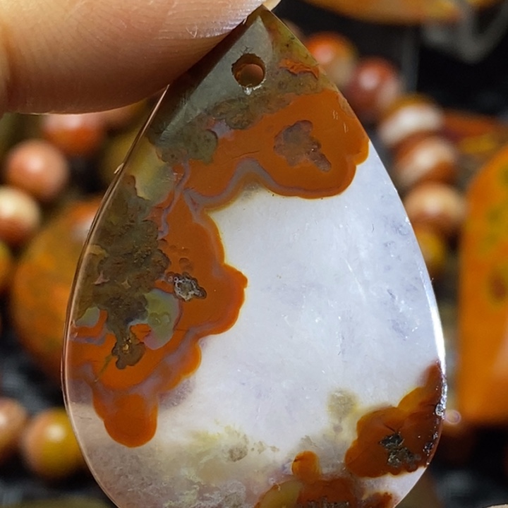 玛瑙/玉髓颈饰未镶嵌用****3