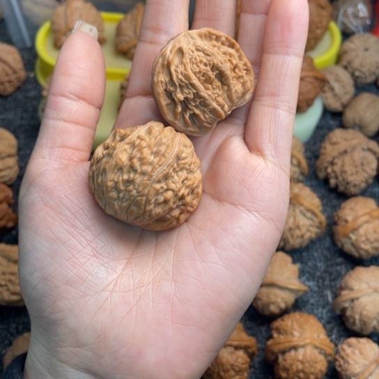 岁***静吊坠文玩核桃22蛇头