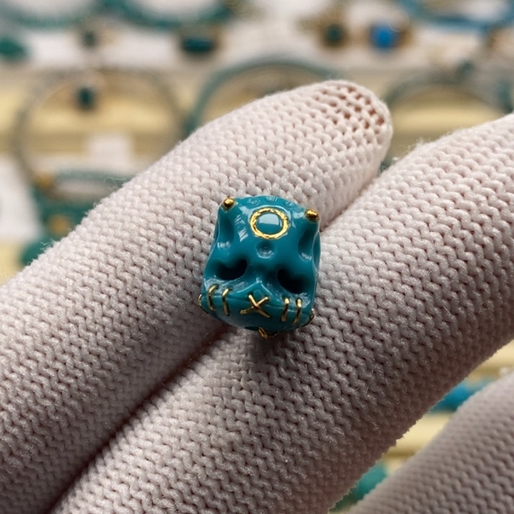 绿松石珠宝奇石未镶嵌AAA4