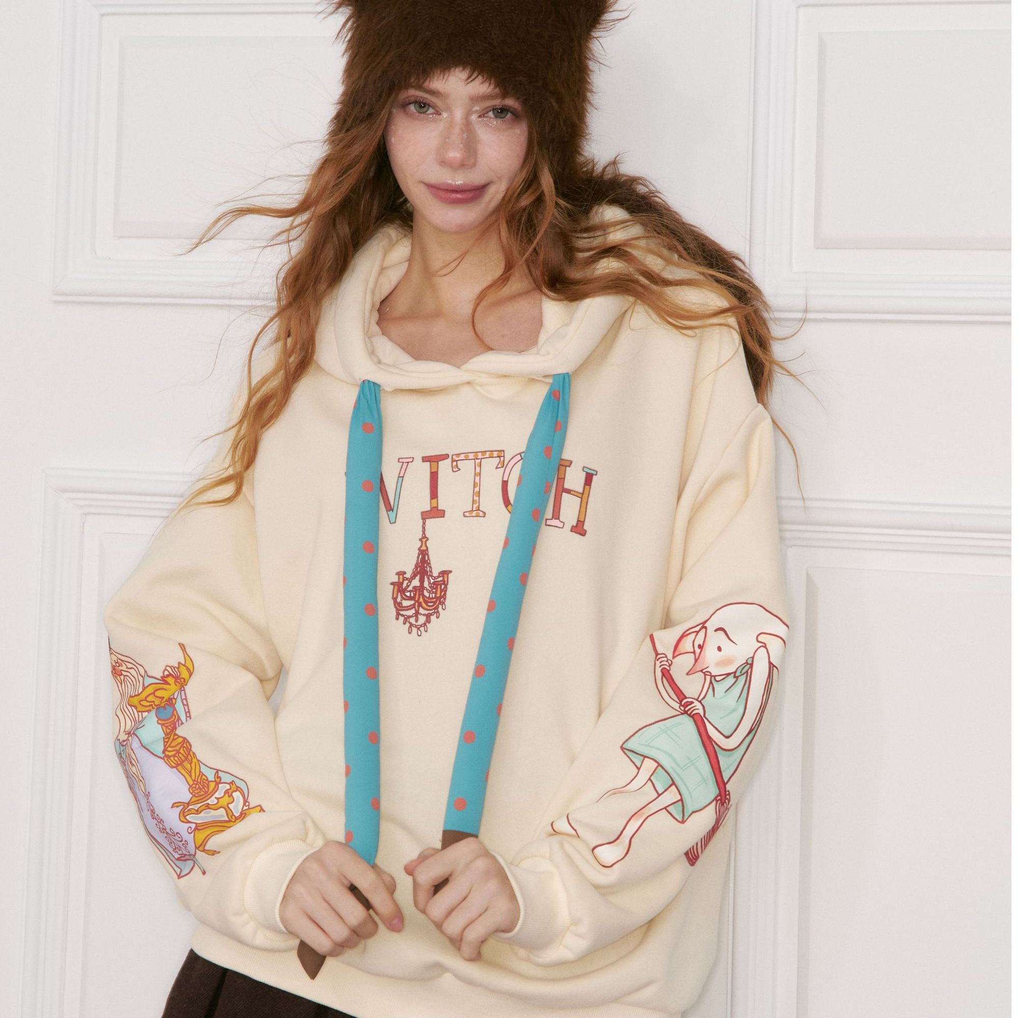 妖精的口袋25冬季新款卫衣休闲可爱25403043