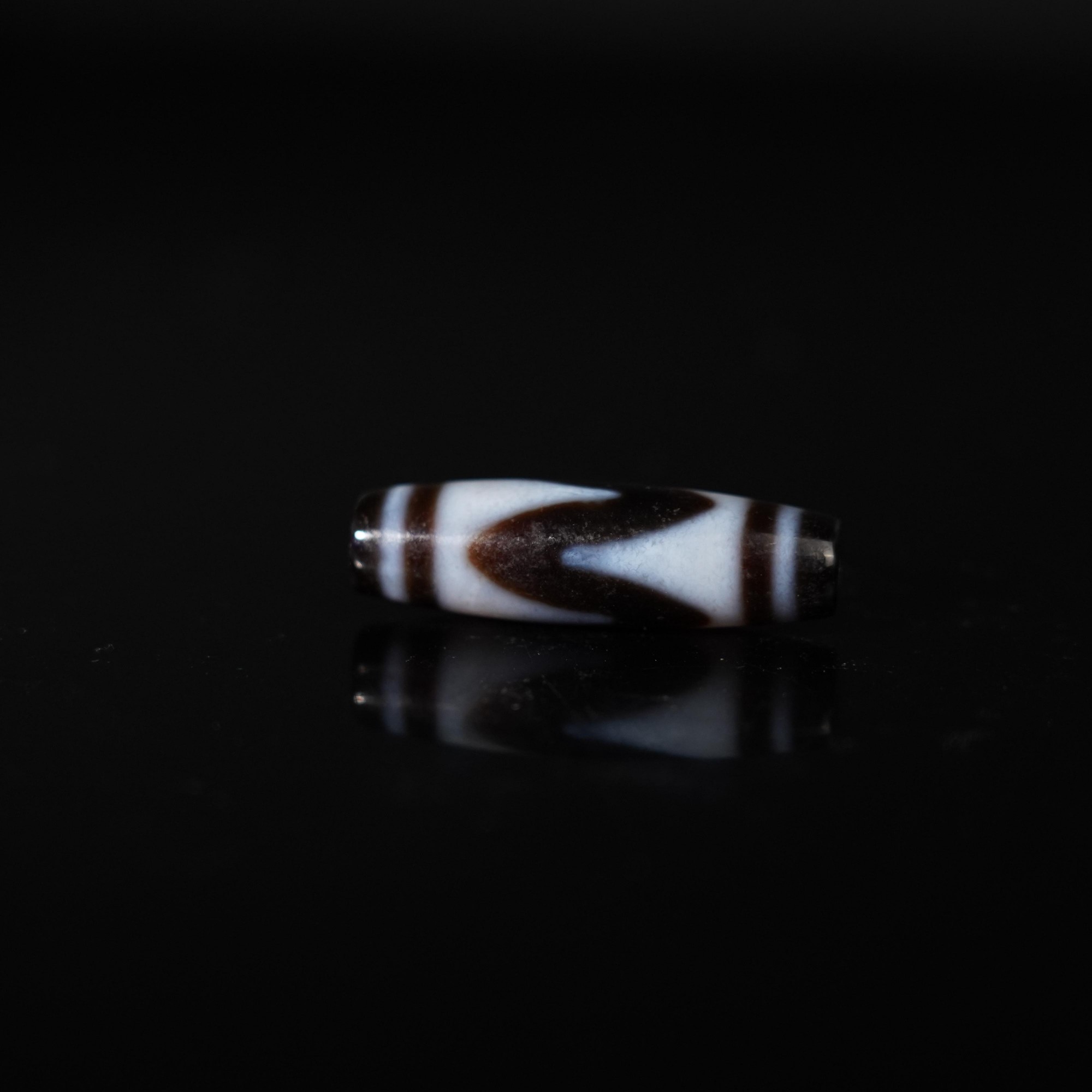 二十世纪玛瑙天珠（虎牙）【华豫之门】HYZC 260528 005多样性发货