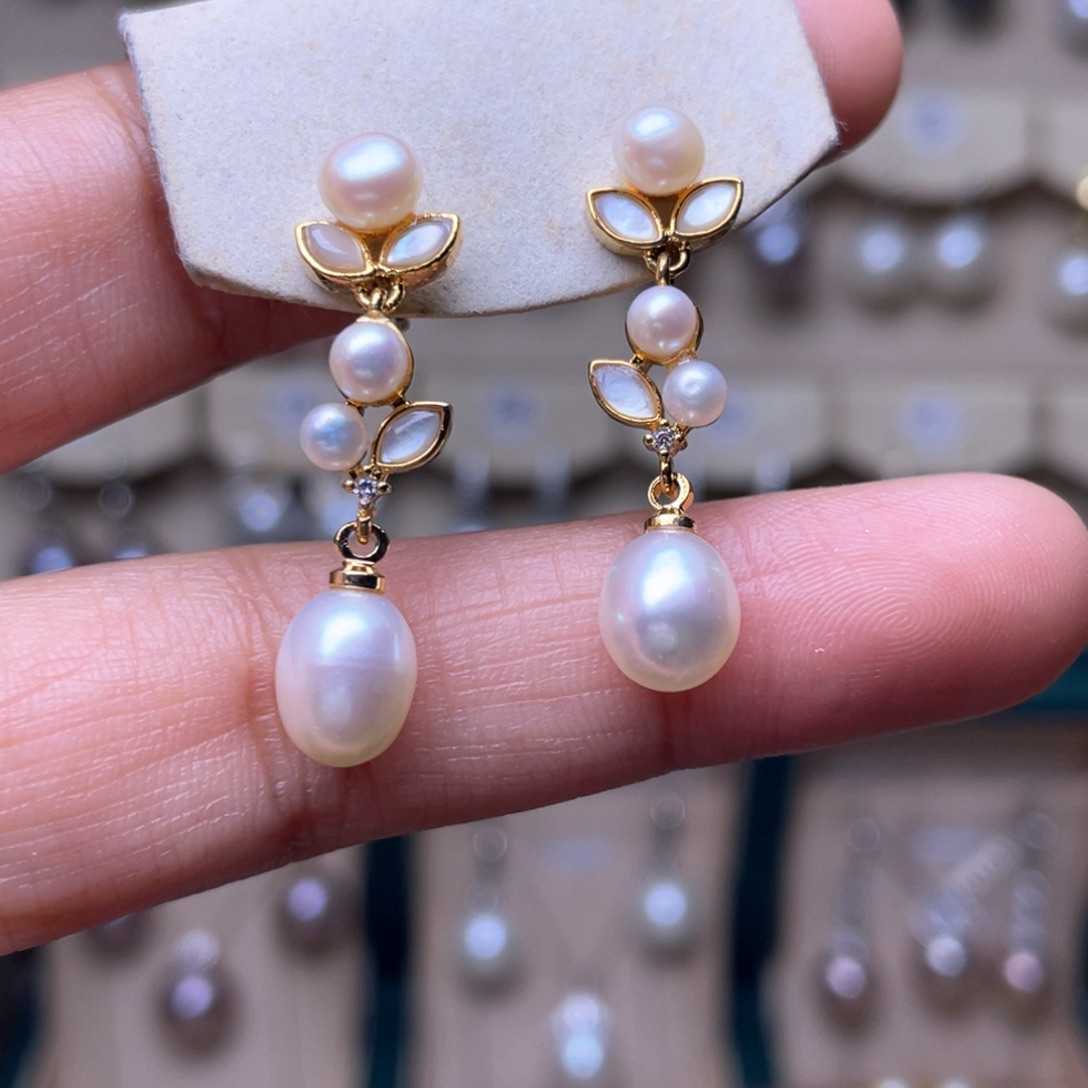 银S925镶嵌其他淡水珍珠