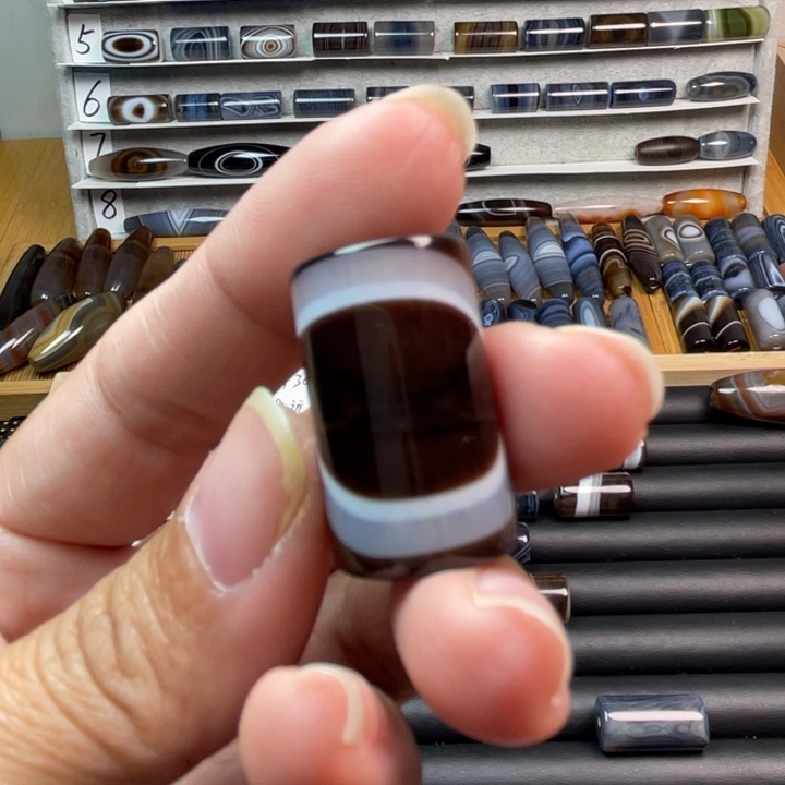 瓜***花玛瑙/玉髓散珠003