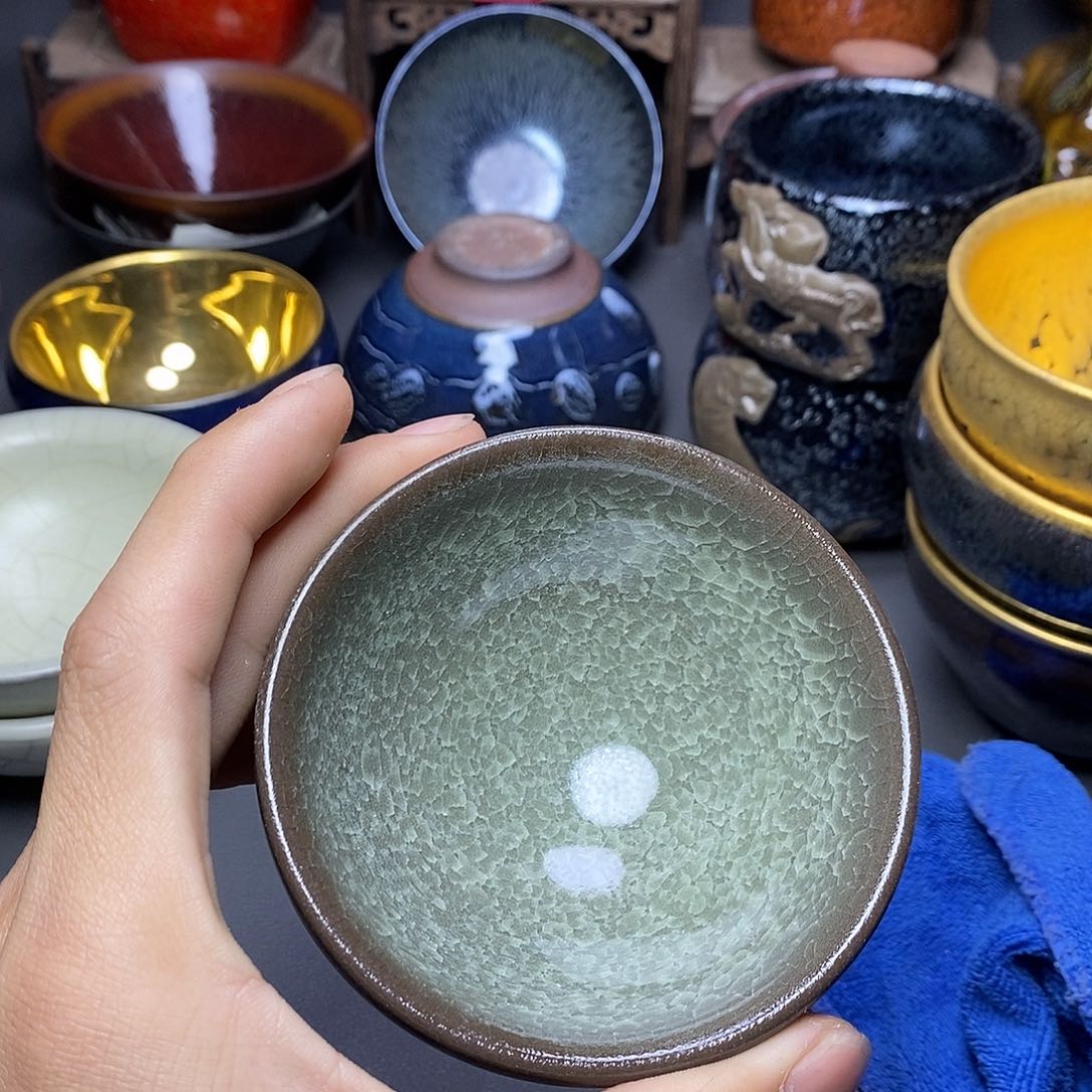 茶盏有瑕介意勿拍245