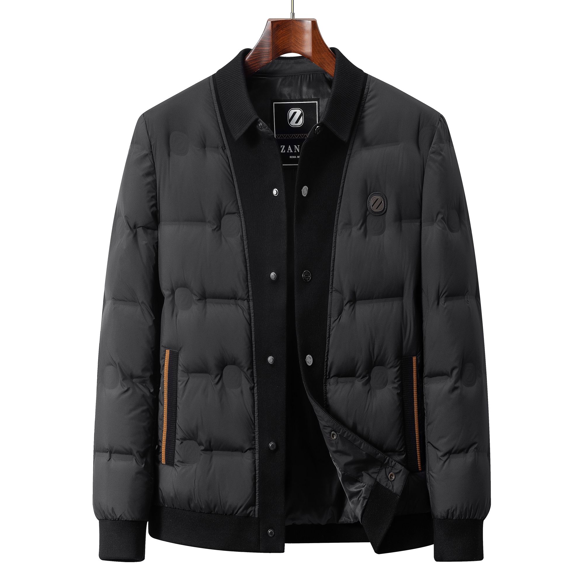 羽绒服 保暖短款翻领男士轻盈保暖潮流休闲冬装