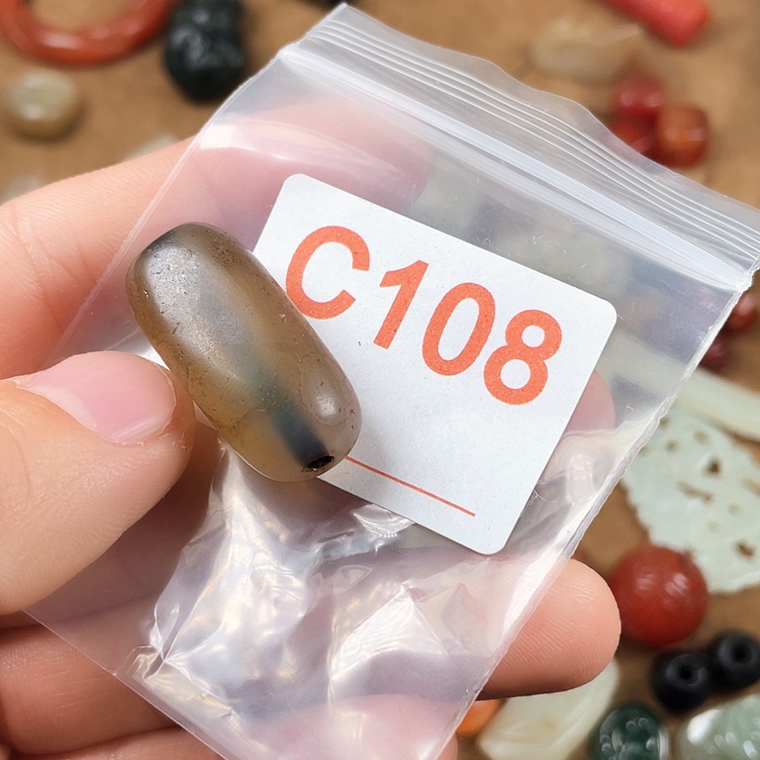 玛瑙/玉髓合金颈饰