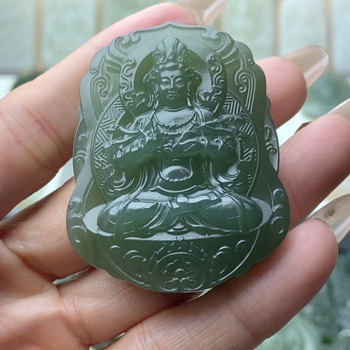 和田玉颈饰未镶嵌用****5