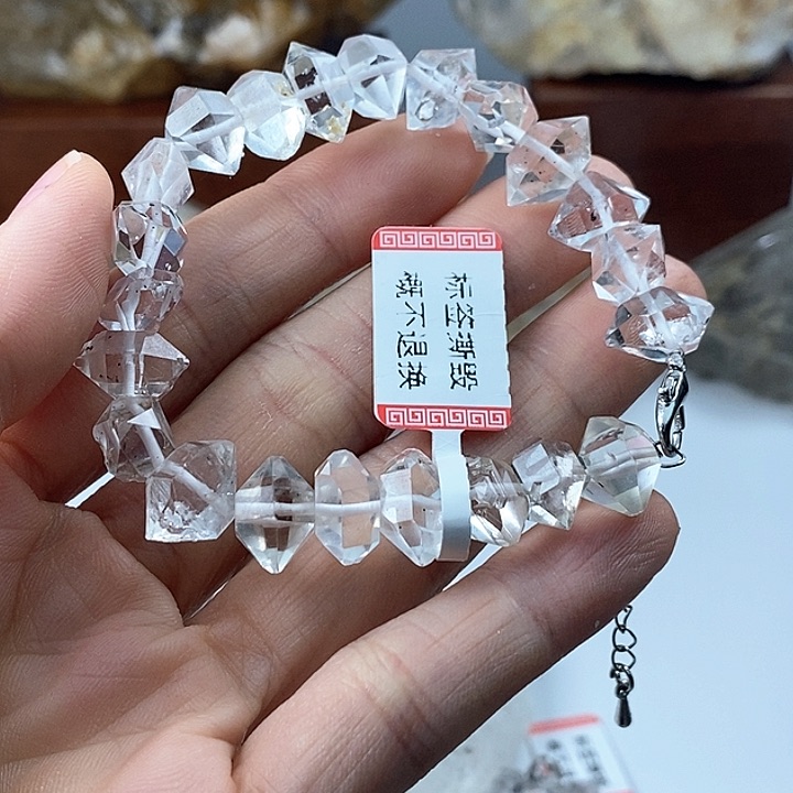 水晶颈饰未镶嵌闪灵钻手链