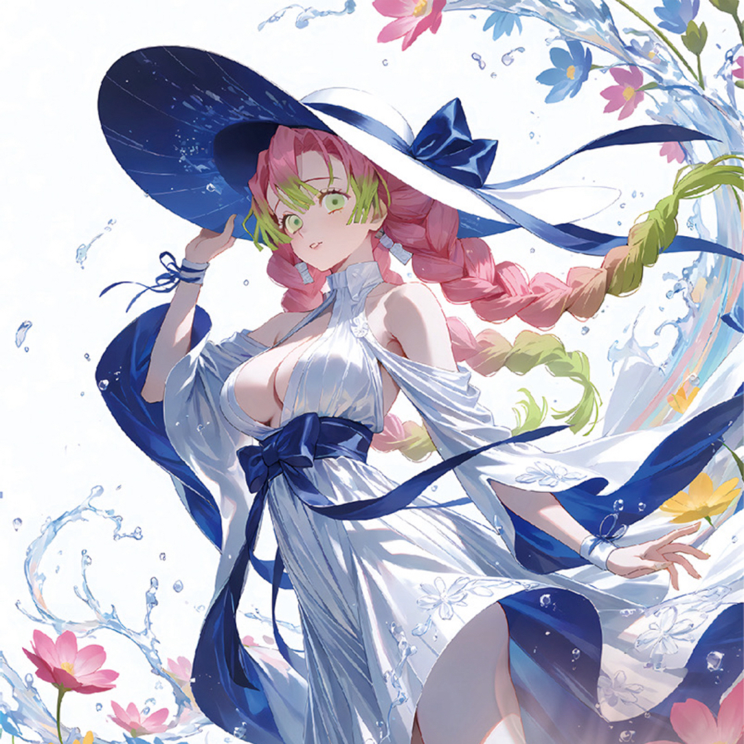 【琅嬛文创】【鬼灭之刃】二创动漫全系列工艺鬼灭收藏色纸《默认代拆》