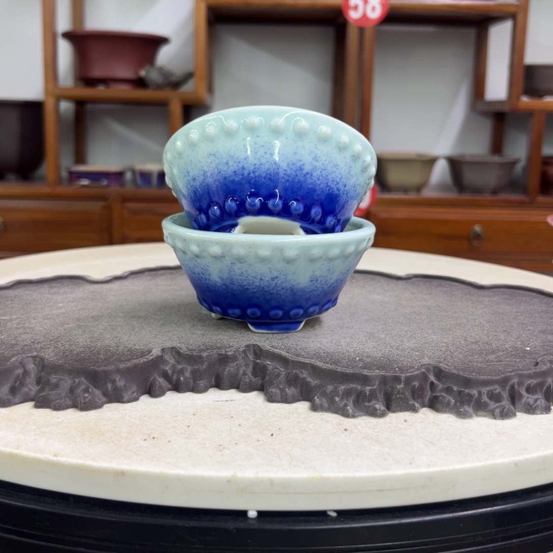 紫砂花盆瑕疵4.5-9.5-2。。。