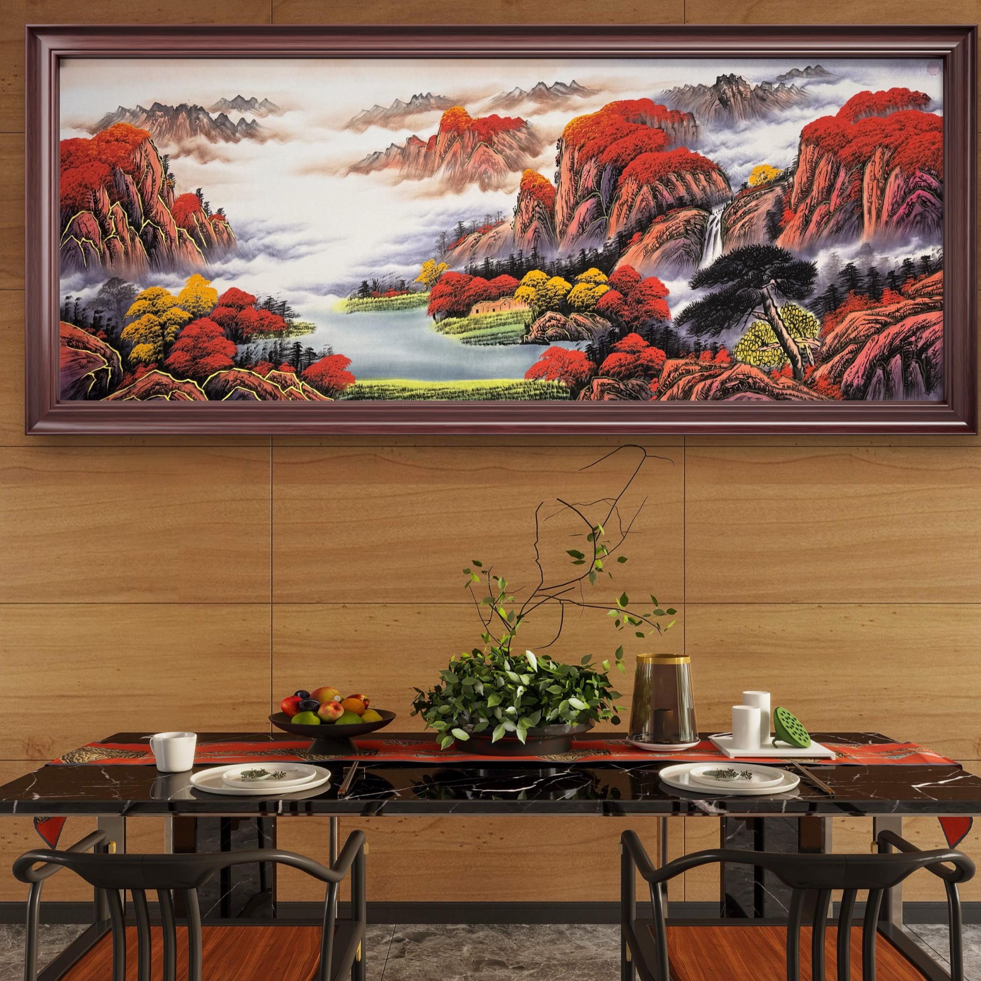 黄逸宾教授作品《鸿运当头》短