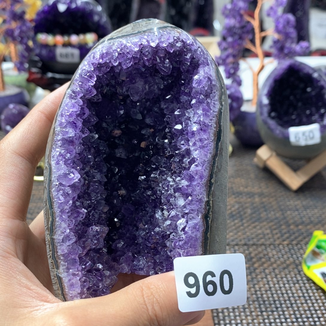 大型摆件（非配饰）紫晶未镶嵌