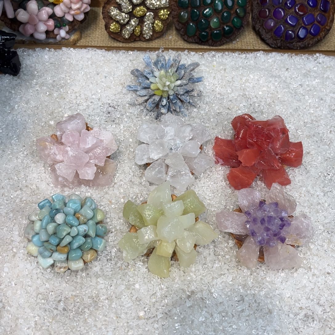 莎***莎松塔干花摆件永生花