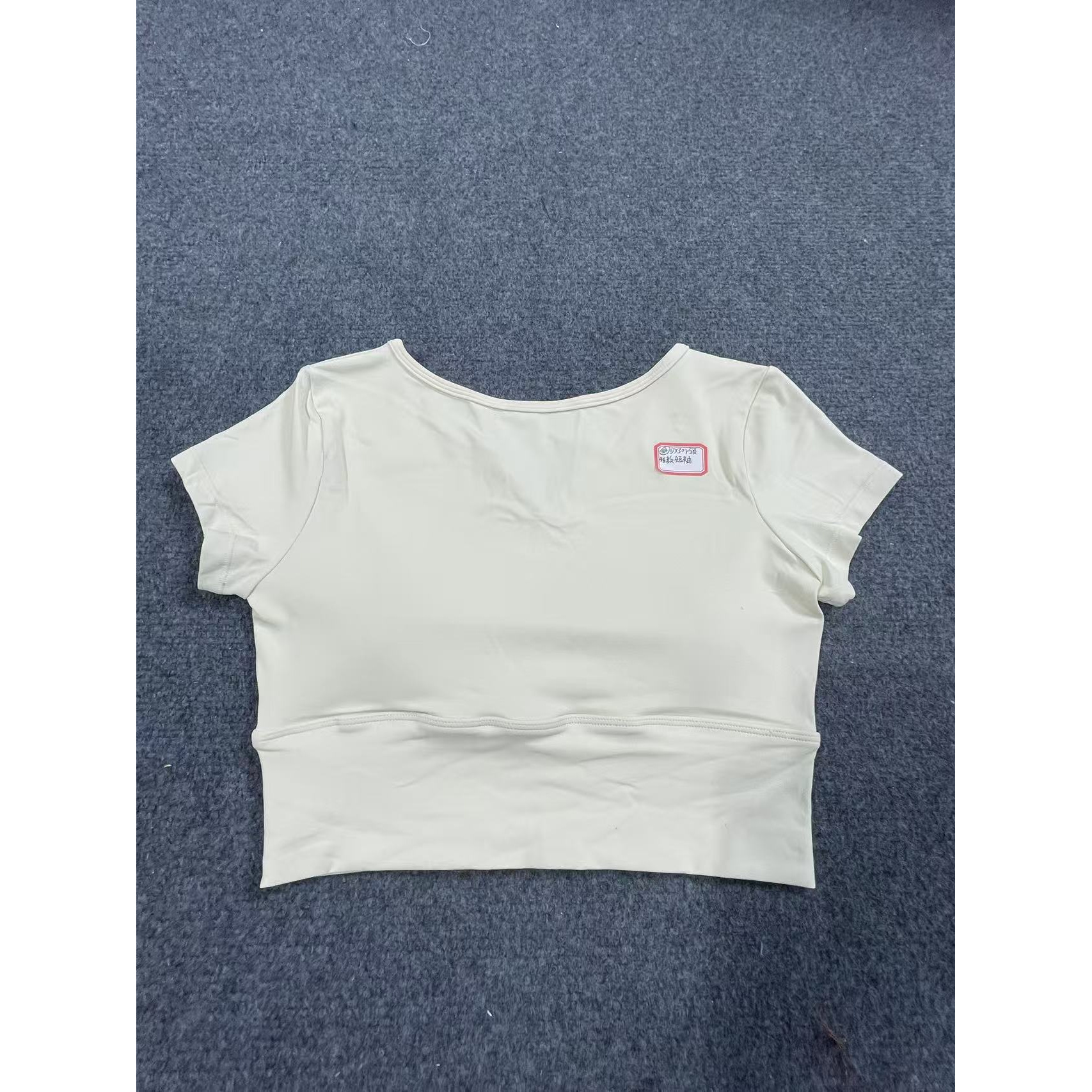 DX30V领开口性感辣妹夏日出片休闲运动短款短袖（35AB）