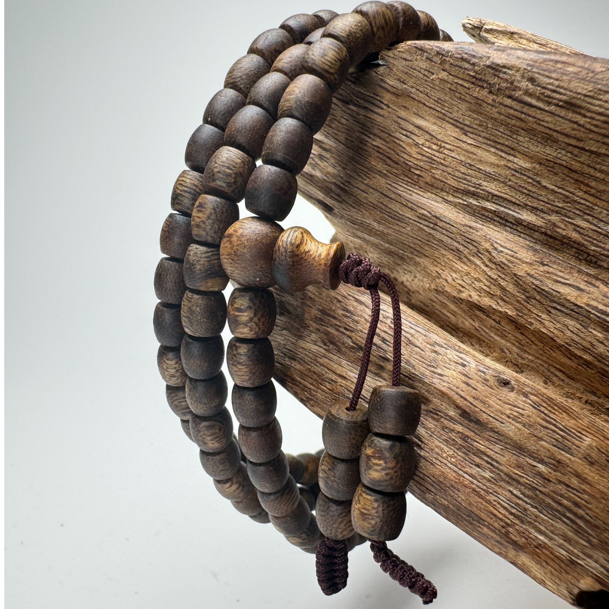 沉香海南沉香棋楠0.6规格鼓珠多圈14克+