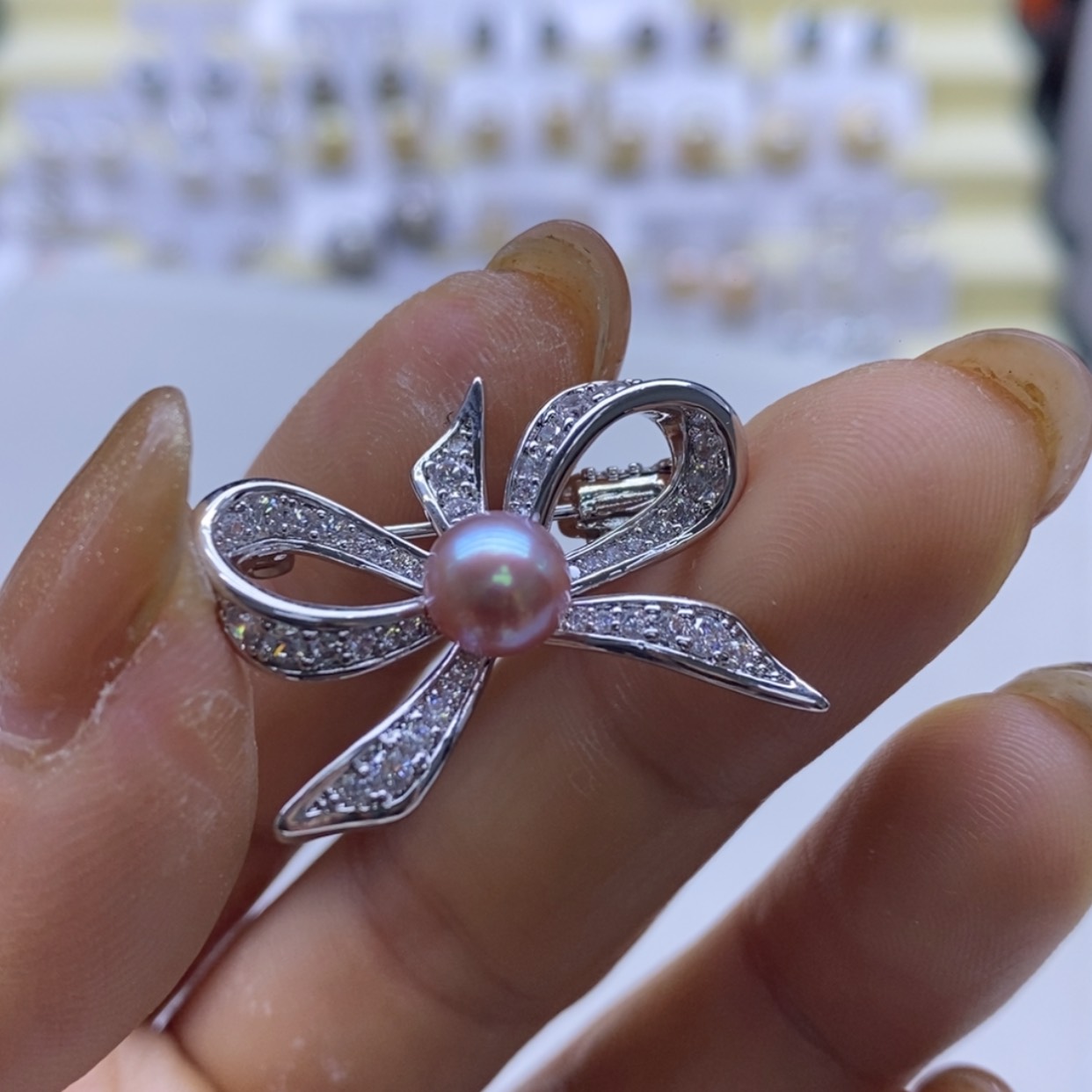 【闪购商品】淡水珍珠胸饰未镶嵌