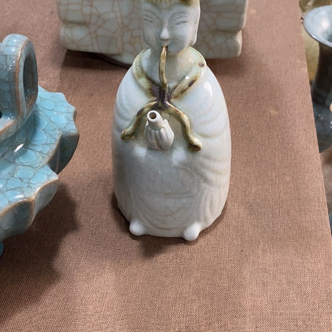 邓***4瓷片湖田窑的一个小壶